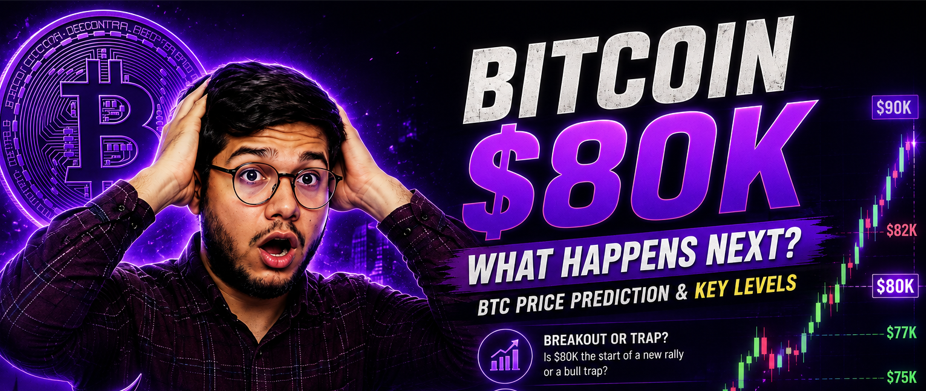 Bitcoin $80K: What Happens Next? BTC Price Prediction & Key Levels