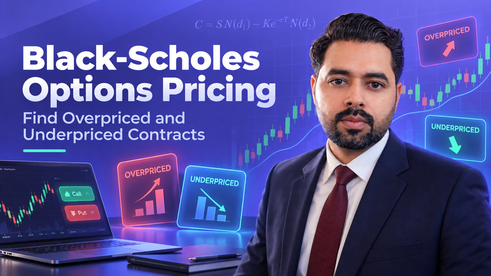 Black-Scholes Options Pricing: Find Overpriced and Underpriced Contracts