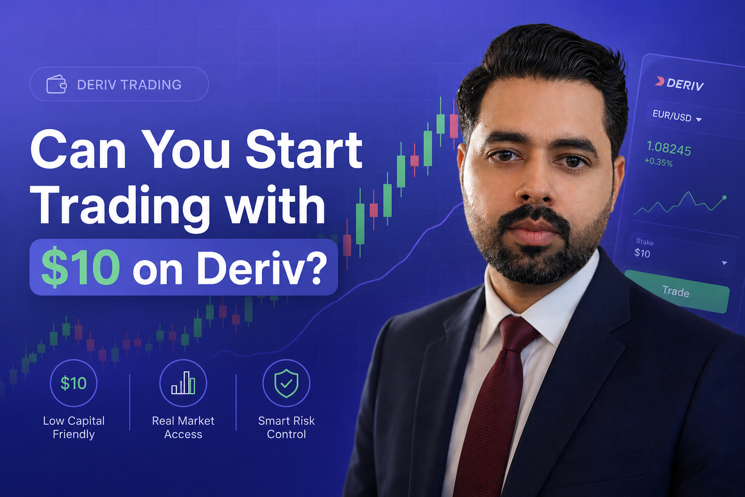 Can You Start Trading with $10 on Deriv?
