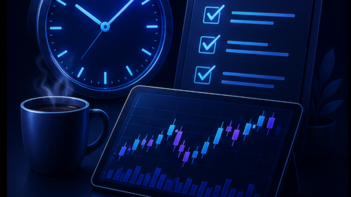 Simple Daily Trading Routine for Consistency cover image